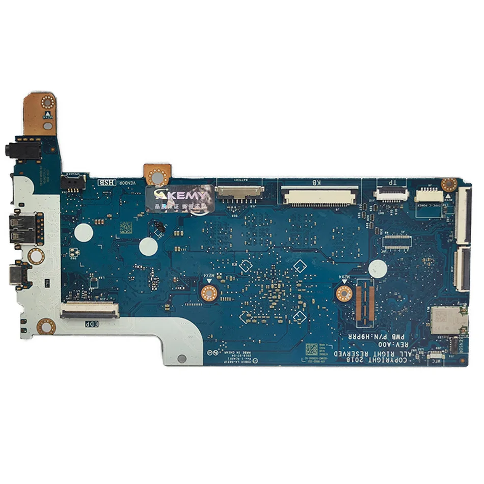 LA-G851P Celeron N4100 4GB 8GB de RAM ou +SSD de 64 gb Para dell Chromebook 3400 Laptop placa-Mãe placa-mãe CN-0DC8GK CN-0NYYJN Imagem 2