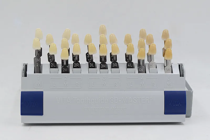 Laboratório de prótese dentária os Dentes Guia de Prótese 3D-Master 29 De Tonalidades de Cor Toothguide laboratório de prótese Dentária Oral Equipamento Imagem 3