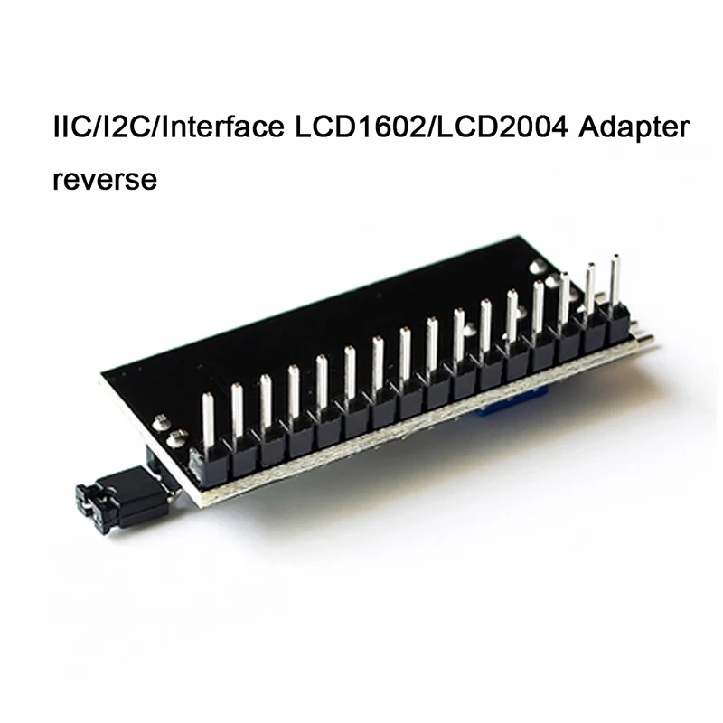 LCD1602 de 2004, placa de adaptador IIC I2C TWI SPI porta serial 1602 2004 LCD LC1602 placa de adaptador de LCD módulo adaptador de PCF8574 Para Arduino Imagem 3