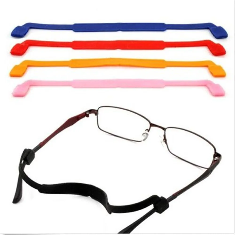 Magnético de silicone, óculos de banda crianças óculos de segurança de banda retentor de cinta óculos de sol de banda suporte do cabo esporte de óculos de corda Imagem 1