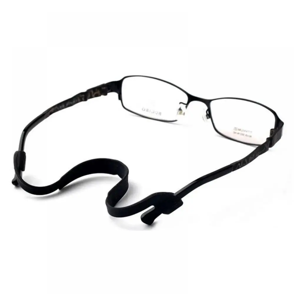 Magnético de silicone, óculos de banda crianças óculos de segurança de banda retentor de cinta óculos de sol de banda suporte do cabo esporte de óculos de corda Imagem 4