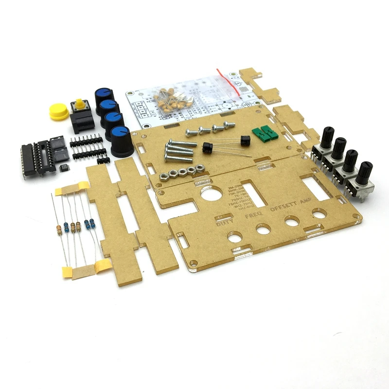 MAX038 Gerador de Sinal de DIY Kit de 1Hz-20Mhz Função do Gerador de Alta-Velocidade Op-Amp Gerador de Seno/Retangular/dente-de-serra Imagem 2
