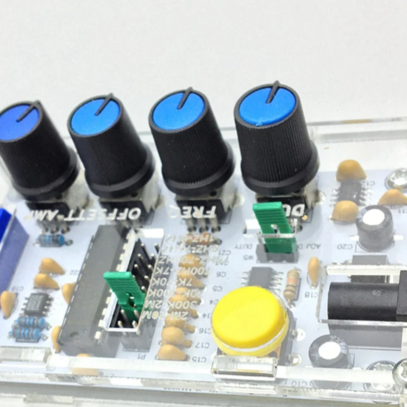 MAX038 Gerador de Sinal de DIY Kit de 1Hz-20Mhz Função do Gerador de Alta-Velocidade Op-Amp Gerador de Seno/Retangular/dente-de-serra Imagem 5