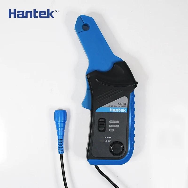 Medidor de pinça Pinça DC AC Medidor de Hantek CC650 CC65 Mini Handheld Osciloscópio Multímetro Braçadeira do Testador com Conector BNC Imagem 1