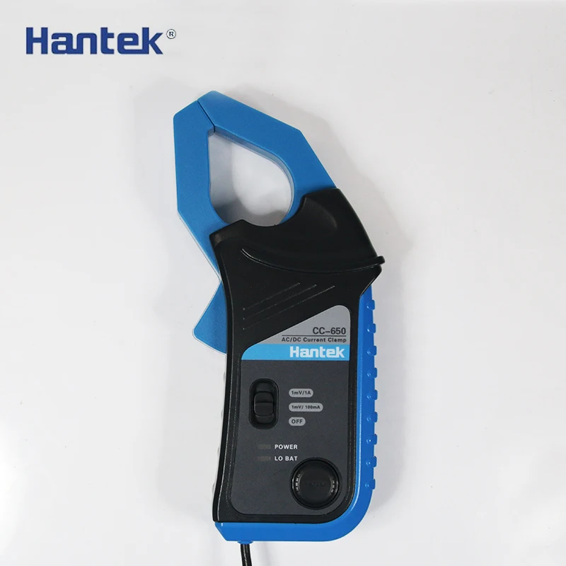 Medidor de pinça Pinça DC AC Medidor de Hantek CC650 CC65 Mini Handheld Osciloscópio Multímetro Braçadeira do Testador com Conector BNC Imagem 4