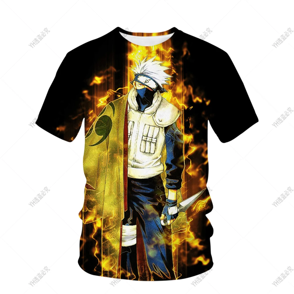 Meninos' Naruto Zumbi Animação T-shirt - Naruto Tartaruga Filhos da Moda de T-shirt Cobra Grande Pílula Impressão de Verão dos Meninos T-Shirt Imagem 3