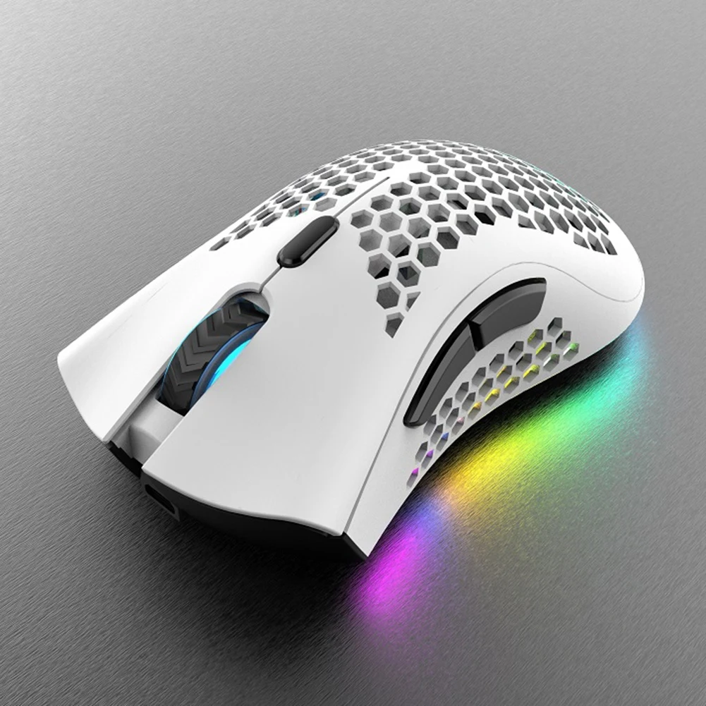 Mouse Óptico sem fio de Jogador para Jogos de PC Portáteis Novo Jogo Mouses sem Fio com Receptor USB Drop Shipping Mause Imagem 3