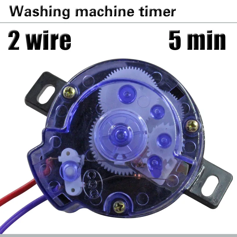 Máquina de lavar roupa Spin temporizador 2-linha de 45 graus inclinado ouvido spin timer de 5 minutos máquina de lavar roupa acessórios Imagem 3