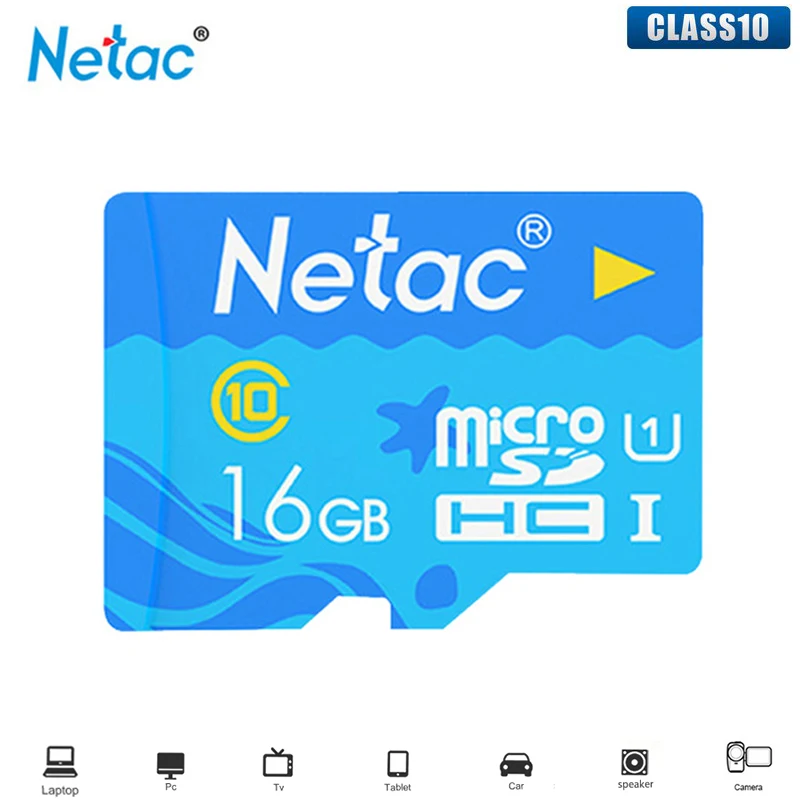 Netac P500 cartão micro sd de 64gb laptop tablet flash do usb da impressora 3d carte memoire gratis produto gratis de memória scheda frete grátis Imagem 2