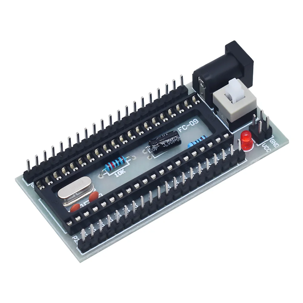NEW51 série microcontrolador do sistema pequeno conselho de desenvolvimento da aprendizagem do conselho experimento de placa de porta de e/S tem sido externos WAVGAT Imagem 2