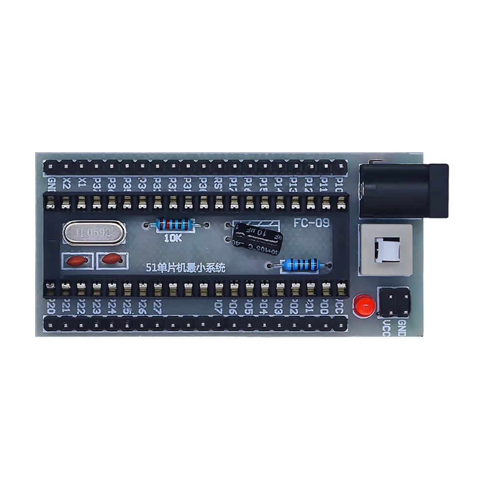NEW51 série microcontrolador do sistema pequeno conselho de desenvolvimento da aprendizagem do conselho experimento de placa de porta de e/S tem sido externos WAVGAT Imagem 4
