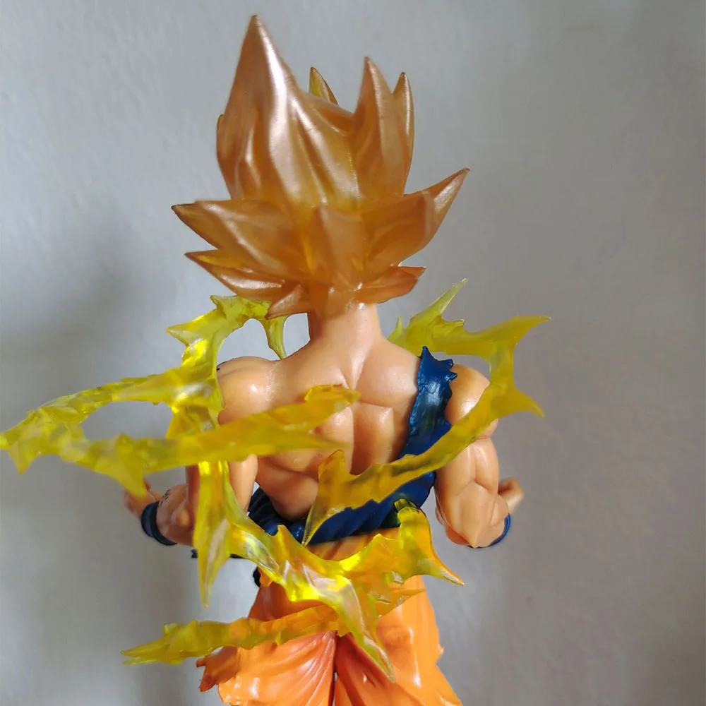 Novo Anime Figura De Dragon Ball Figuras Son Goku Super Saiya-Ação Estatueta Ornamentos Coleção De Desenhos Animados Crianças Brinquedo De Presente De Natal Imagem 4