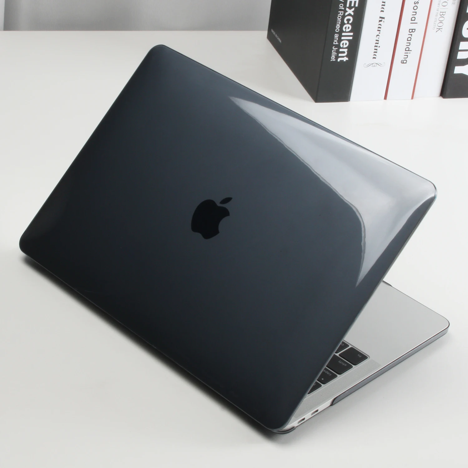Novo Caso de Laptop MacBook 2022 2021 2020 M1 M2 Ar Pro 13 14 16 13.6 polegadas de Caso Para o macBook Pro de 15 De 13,3 12 Polegadas Touch IDENTIFICAÇÃO de Barra de Imagem 1