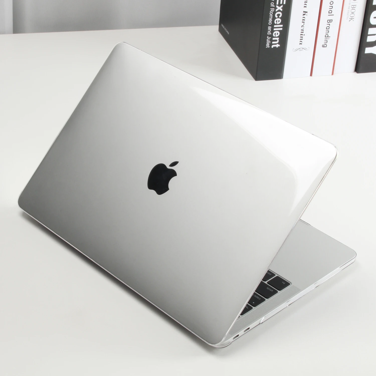 Novo Caso de Laptop MacBook 2022 2021 2020 M1 M2 Ar Pro 13 14 16 13.6 polegadas de Caso Para o macBook Pro de 15 De 13,3 12 Polegadas Touch IDENTIFICAÇÃO de Barra de Imagem 2