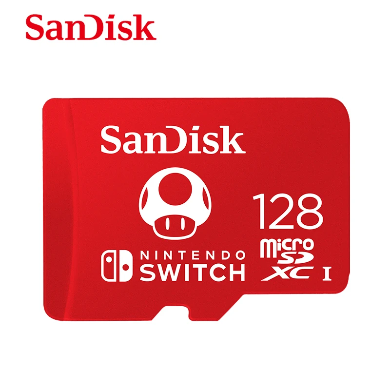 Novo SanDisk Cartão de Memória de 256 GB 128 gb de Cartão Micro SD de 64GB Class10 UHS-1 flash cartão de Memória Microsd para o Nintendo Parâmetro TF/Cartão SD Imagem 3