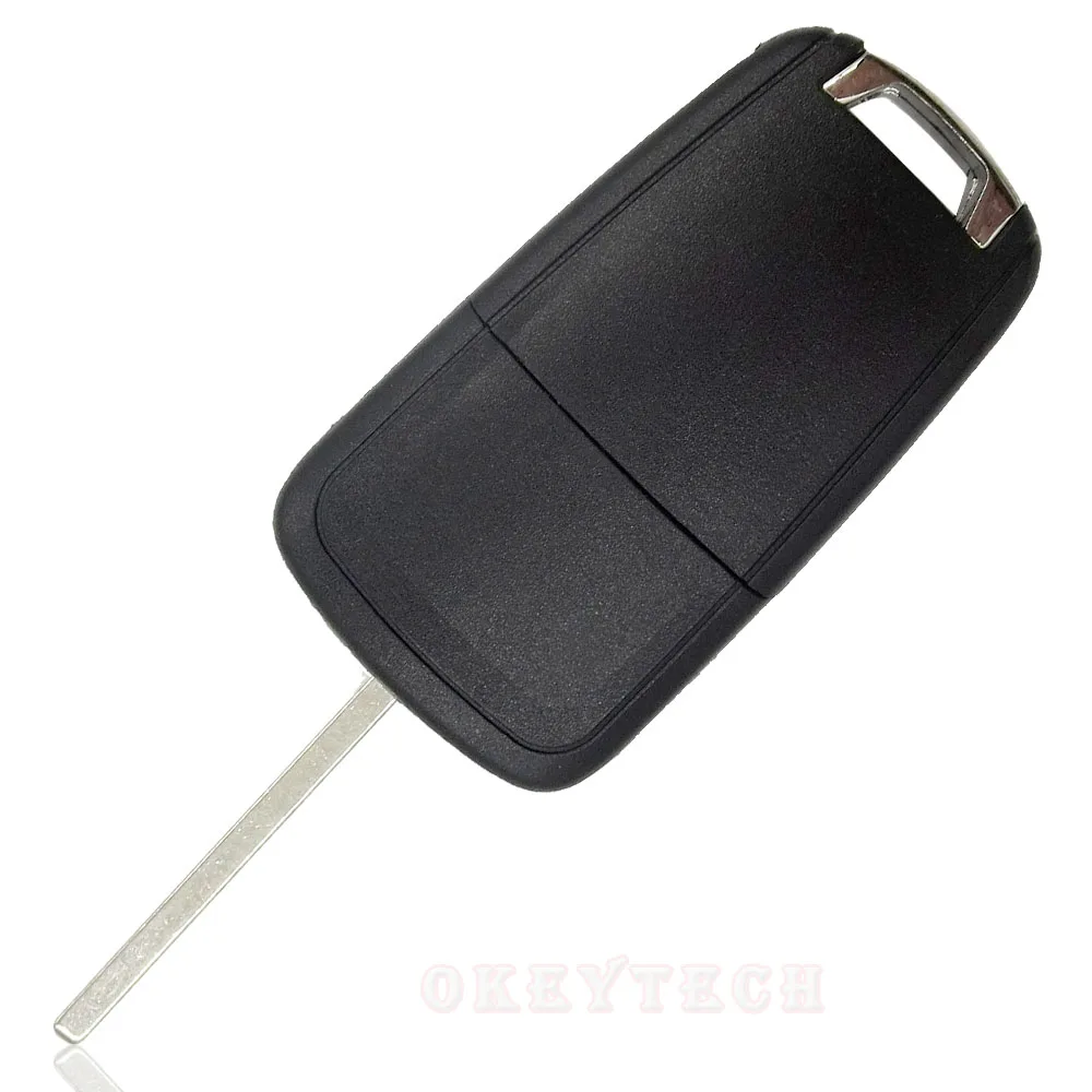 OkeyTech 3 Botões De Substituição Flip Dobrável Remoto Chave Do Carro Shell Case Capa Para Chevrolet Cruze Epica Lova Camaro Impala Aveo Imagem 4