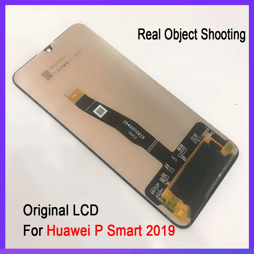 Original Para Huawei P Inteligente 2019 Tela LCD Touch screen Digitalizador Substituição Imagem 2