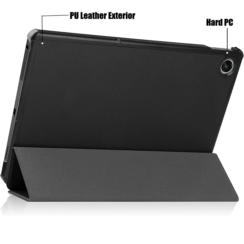 Para Lenovo Guia M10 Plus 3ª Geração do Tablet Caso de 10,6 Polegadas TB128FU TB125FU Tri-Fold Magnético Tampa do Suporte Para Xiaoxin Pad 2022 Funda Imagem 4