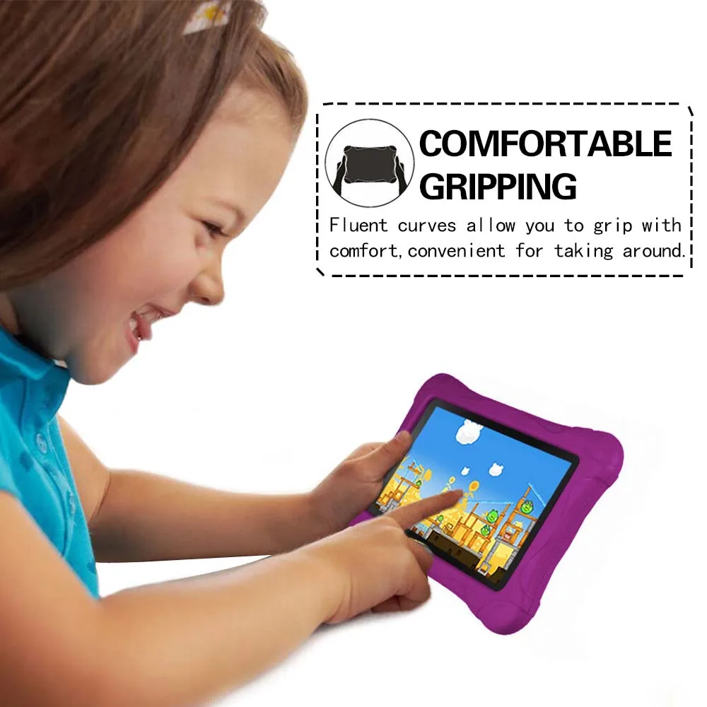 Para que o Fogo 7(5º/7º/9º Gen) Tablet Crianças de Caso de Crianças de Espessura de Espuma de EVA Tablet Não-tóxico Capa + Caneta Grátis Imagem 2