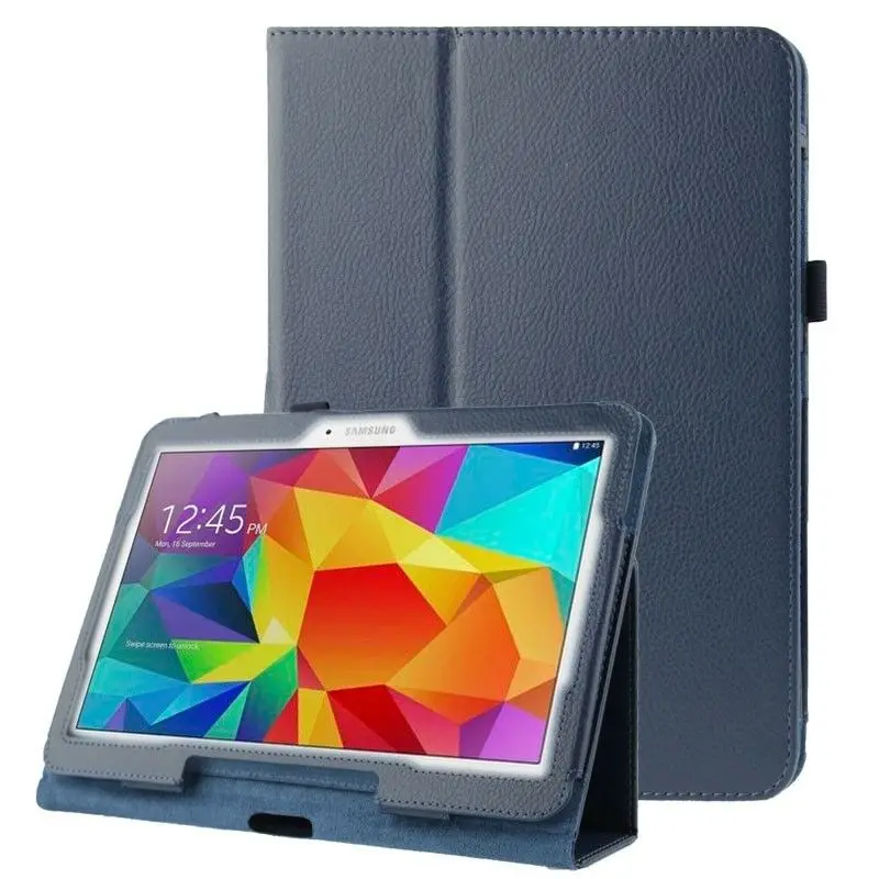 Para Samsung Galaxy Tab 4 de 10,1 polegadas T530 T531 T535 SM-T530 T533 SM-T531 SM-T535 Tab4 Caso de Tablet pc Tablet Estojo Capa de Couro Imagem 5