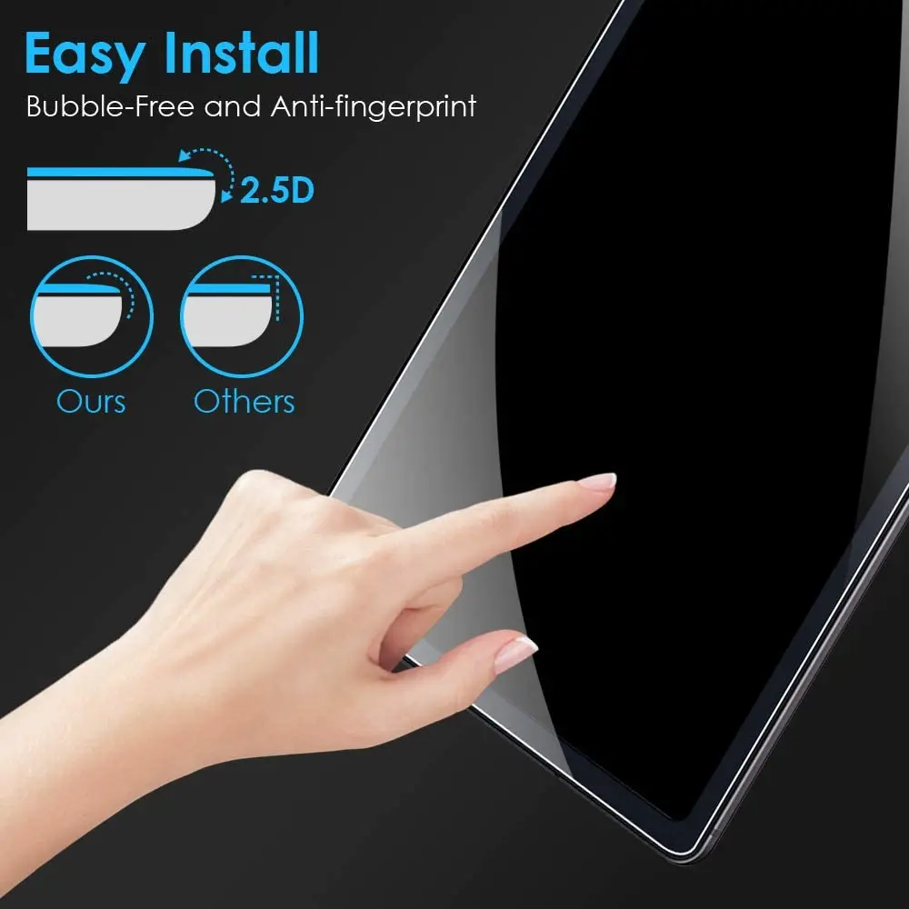 Para Samsung Galaxy Tab S6 Lite P610/P615 de 10,4 Polegadas - 9H Tablet Protetor de Tela do Filme Protetor Anti impressão digital de Vidro Temperado Imagem 1