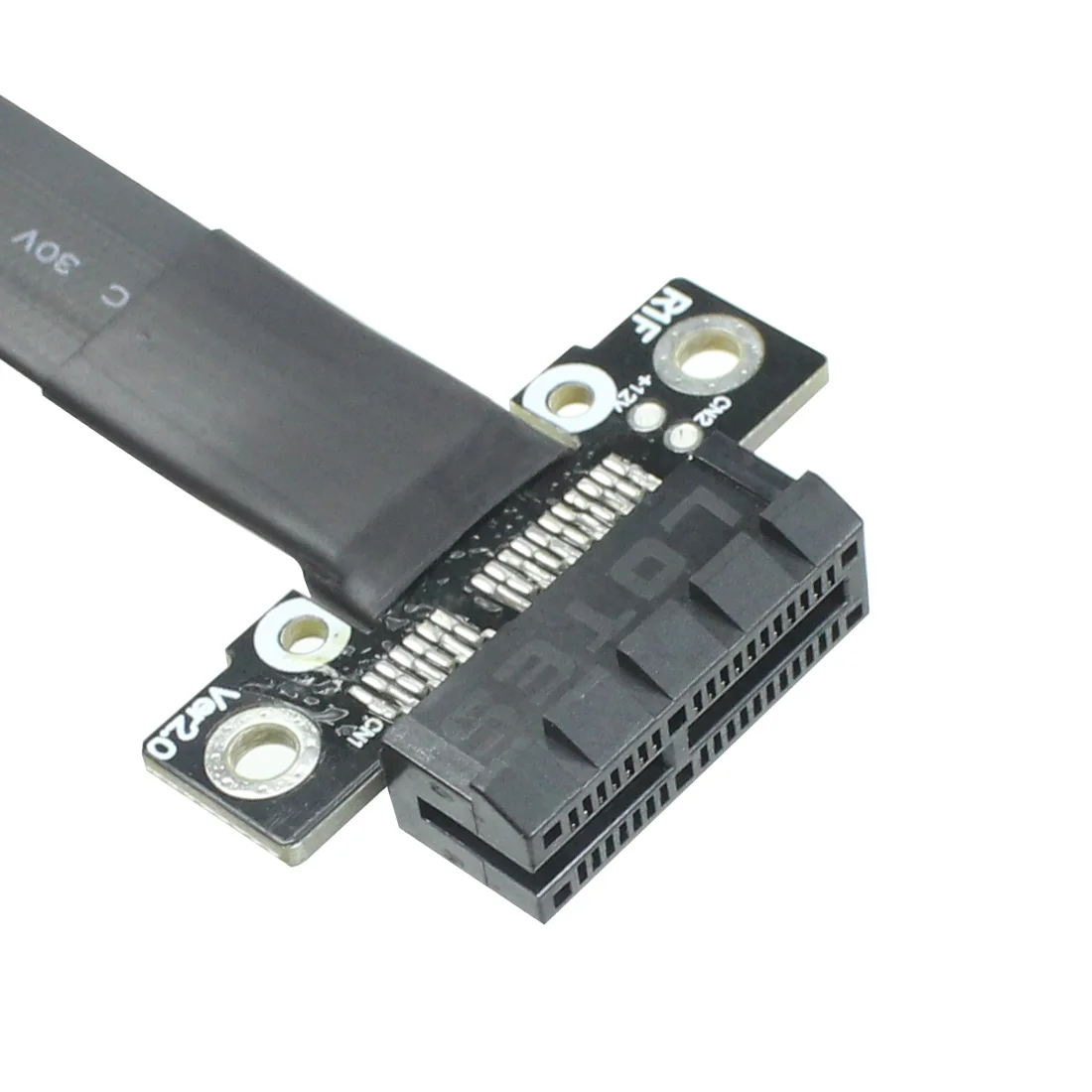 PCI Express PCIe Gen3.0 x1 x16 Riser Gráficos de Cartão de Fita de Cabo de Extensão de 25cm PCI-E 1x a 16x 3.0 R11SF Imagem 4