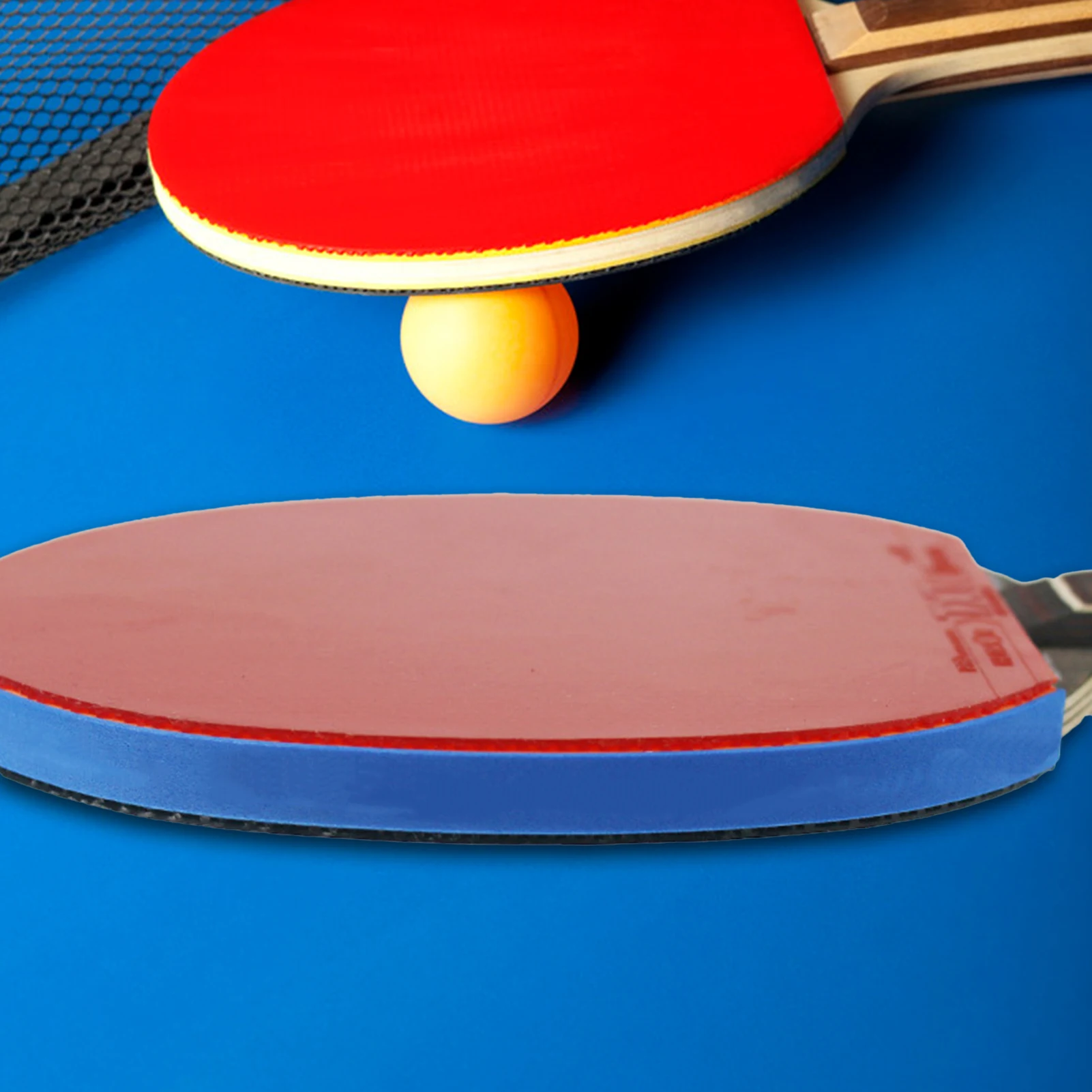 Ping Pong Pás Esponja Protetor de Borda Raquete de Tênis de Mesa do Lado da Fita 1-2mm de Espessura 9-10mm de Largura de Proteção de Borracha Imagem 2