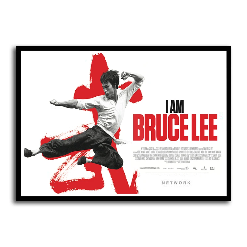 Poster Retro retro Bruce Lee nostálgico clássico filme antigo cartaz café-bar de decoração de Arte de Decoração de Quarto de Crianças de Pintura Imagem 5