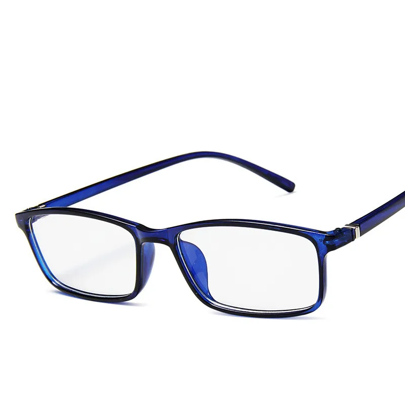 Quadro Pequeno De Estudantes Computador Óptico De Óculos Mulheres Homens Moda Anti Luz Azul Falso Óculos Luz Azul Bloqueio De Óculos Imagem 2