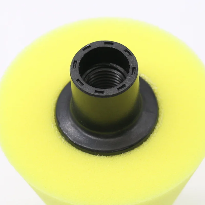 Roda de carro de polimento centro de cuidados de malha de aço anel de pequena área de polimento disco em forma de cone detalhes depilação esponja roda M14 Imagem 4