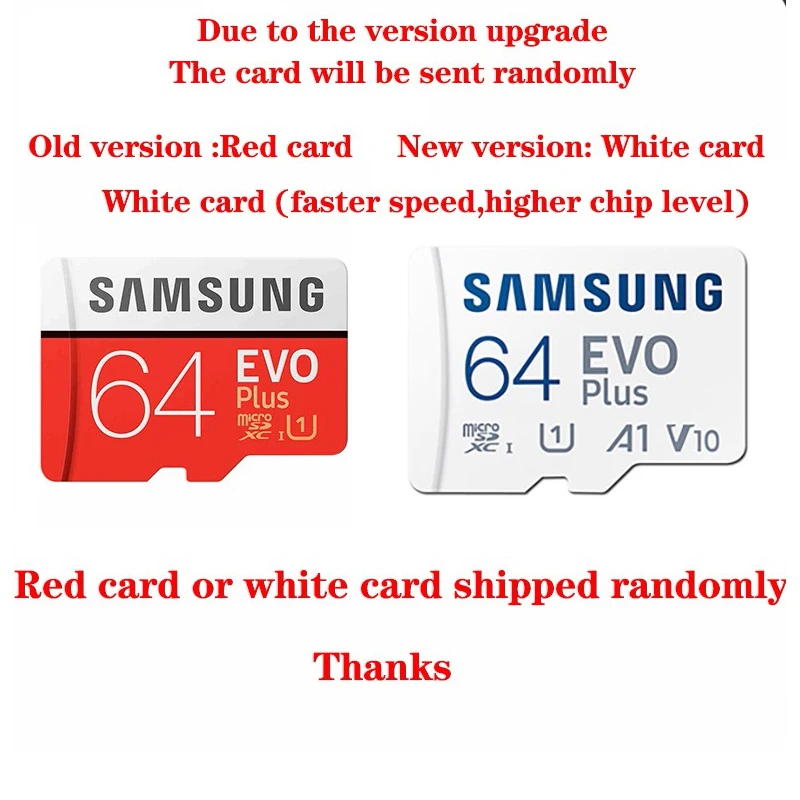 SAMSUNG Micro SD cartão de 128GB Classe 10 Cartão de Memória EVO+ EVO Plus microSD de 512GB de 256 GB 64 GB 8GB TF Cartão cartao de memoria Imagem 5