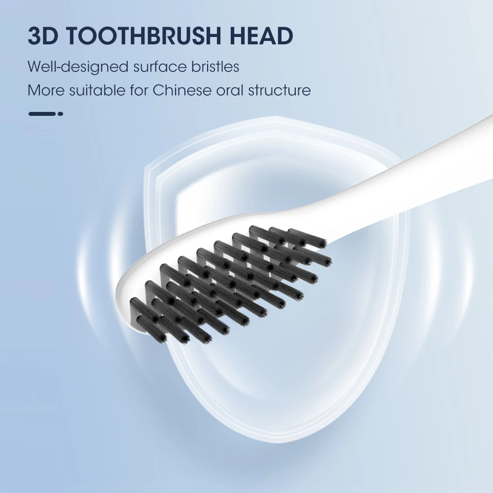 Sonic Escova de dentes Elétrica de Carga USB Recarregável Escova de Dente Lavável Eletrônico de Clareamento dos Dentes Escova Impermeável de Cuidados Orais Imagem 4