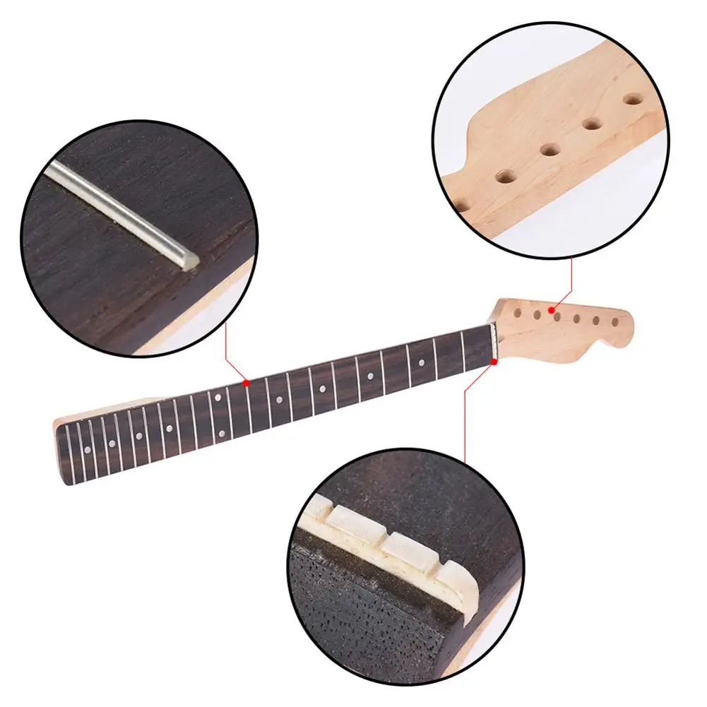 ST TL Maple Guitarra Elétrica Pescoço Substituição do Braço de 22 Trastes Imagem 2