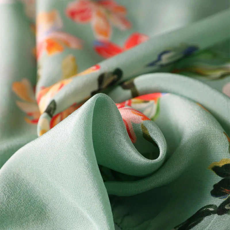 SuyaDream Mulheres Casacos de Seda 100%Seda Floral Print Zip-up Camisolas 2020 Primavera Verão Outwear Imagem 2