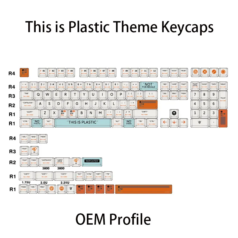 Tema plástico do OEM Perfil de PBT Keycaps 135 Teclas de Gamer Teclado Mecânico de Sublimação 61 64 68 87 96 104 Chave Cap Mx Switch Imagem 2