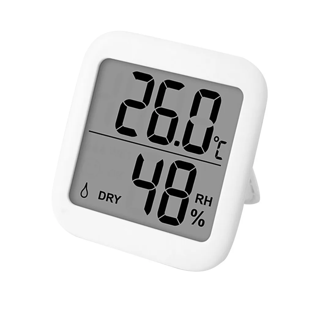 Temperatura da exposição do LCD Medidor de Umidade Medidor Higrómetro do Termômetro de Digitas Sala de estar, Quarto de Bebê Imagem 4
