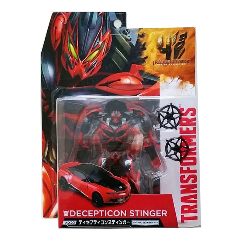 Transformers Movie 4 AD32 Deluxe Ferrão de Abelha Vermelha Figura de Ação do Modelo de Recolha de Hobby Presentes Brinquedos Imagem 3