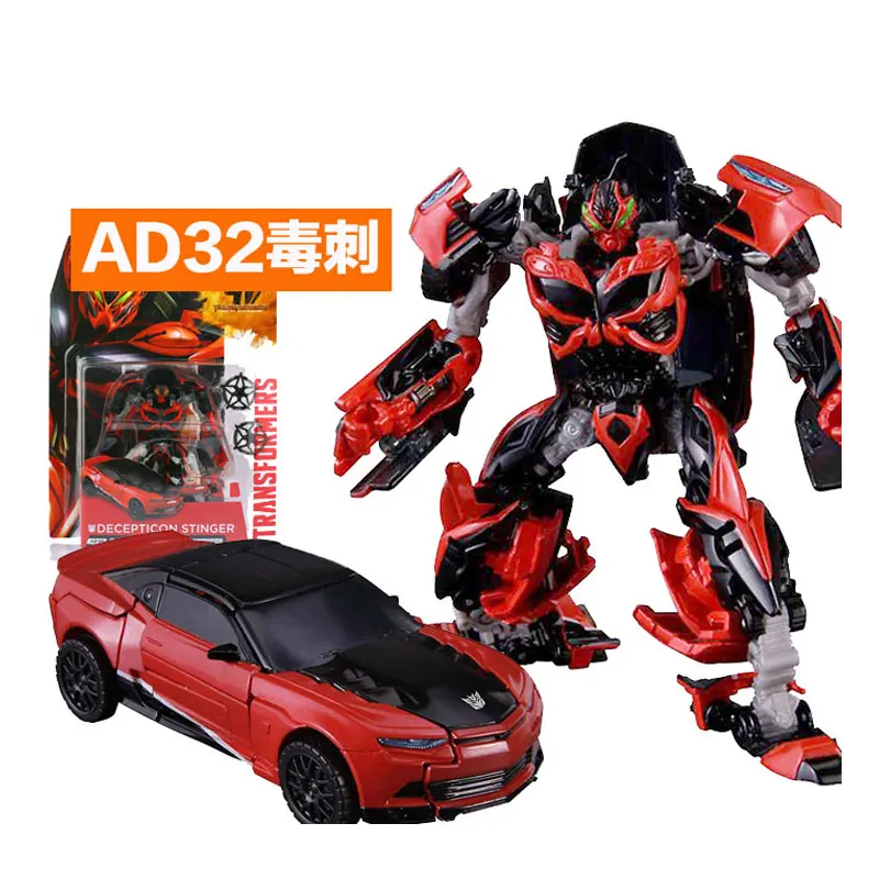 Transformers Movie 4 AD32 Deluxe Ferrão de Abelha Vermelha Figura de Ação do Modelo de Recolha de Hobby Presentes Brinquedos Imagem 4