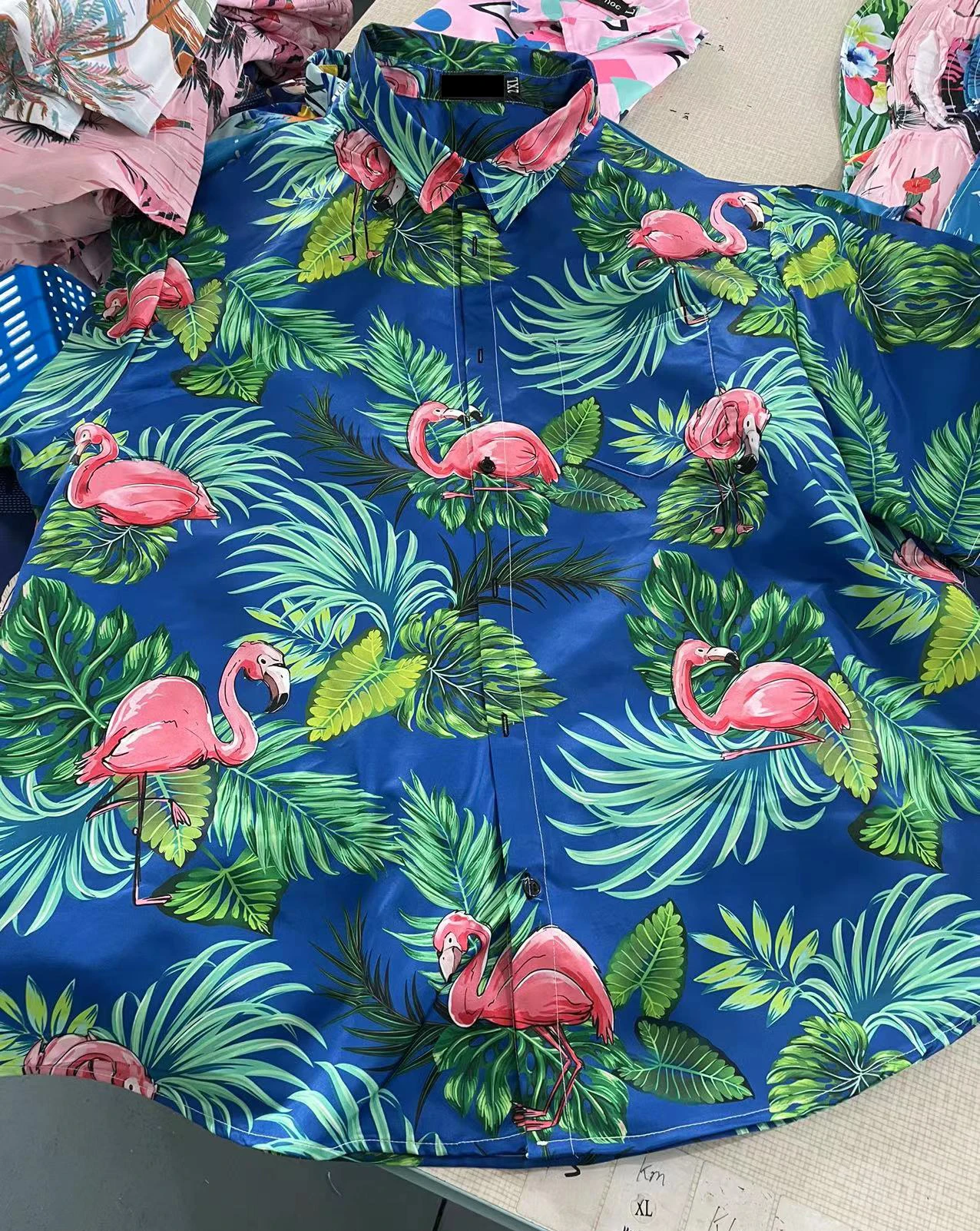 Verão Havaiano de Manga Curta de Mens Camisas de Praia Casual com estampa Floral e Camisas Plus Size S-3XL Havaiana Aloha Camisas de Mens Vestuário Imagem 5