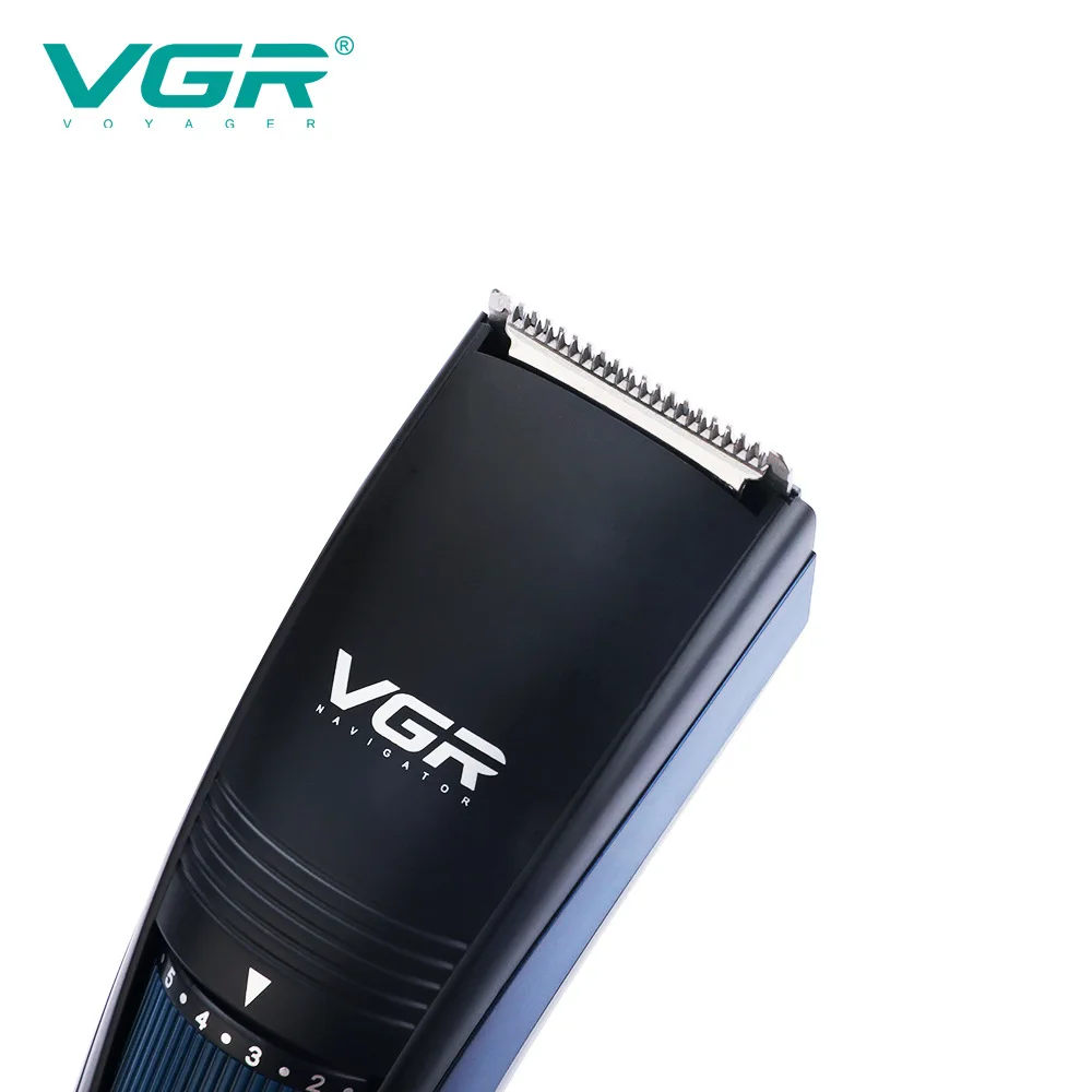 VGR 052 Cabelo Clipper Profissional de Cuidados Pessoais Recarregável USB Barbearia Aparador Para os Homens de Lavar roupa Barbeiro Corte de cabelo VGR V052 Imagem 4