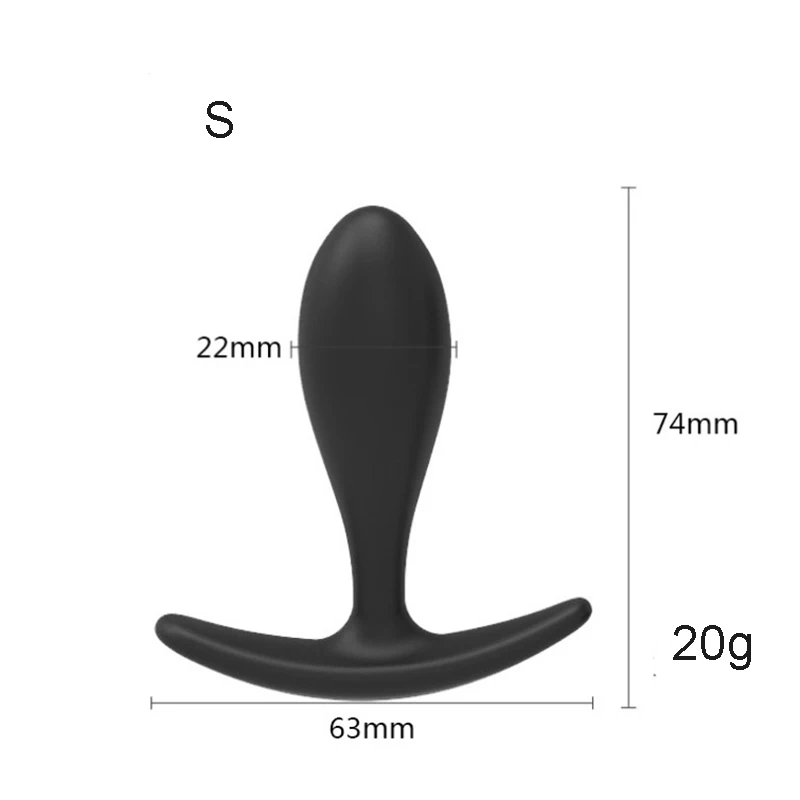 Wearable Silicone Plug Anal Beads Massageador de Próstata Pele uma Sensação de Vibrador de Adultos Brinquedos Sexuais para os Homens Plug anal de Produtos do Sexo para as Mulheres Imagem 1