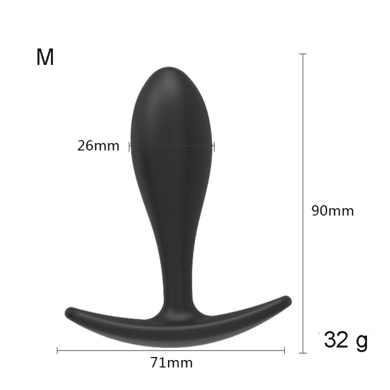 Wearable Silicone Plug Anal Beads Massageador de Próstata Pele uma Sensação de Vibrador de Adultos Brinquedos Sexuais para os Homens Plug anal de Produtos do Sexo para as Mulheres Imagem 2