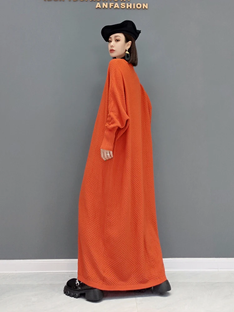 XITAO Plissado Vestido de Moda das Mulheres de Cor Sólida de Cor Sólida Longo Pulôver Fresco Pequeno Estilo Casual 2021 Outono Saia ZP3143 Imagem 1