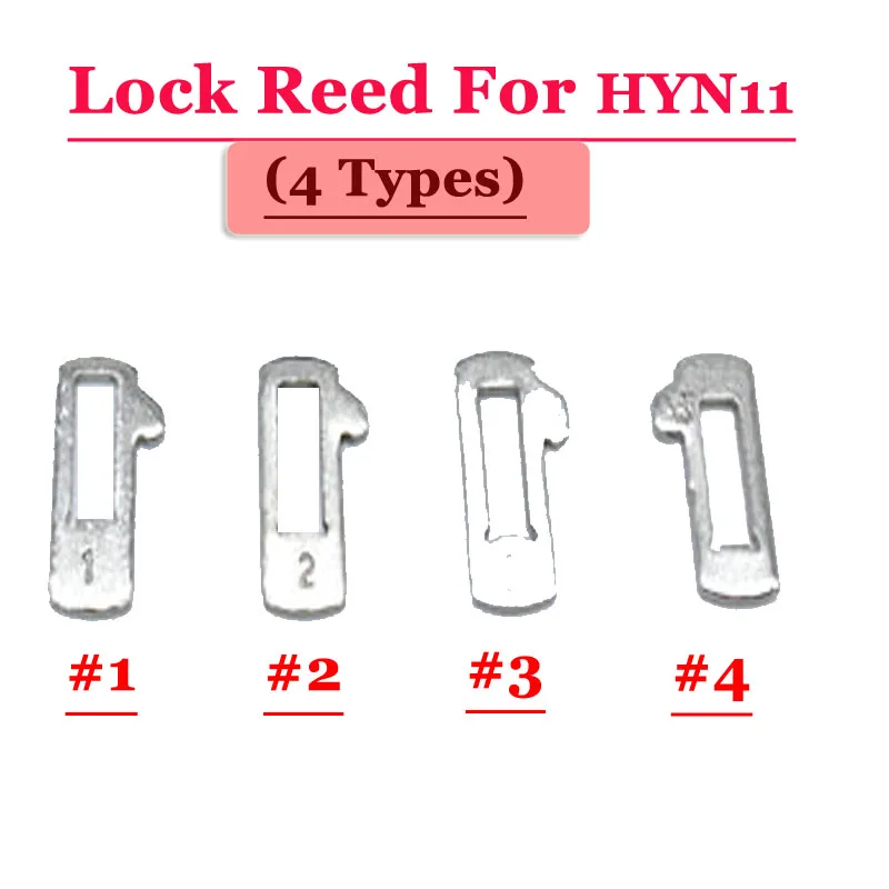 XNRKEY (100pcs/caixa )HYN11 Bloqueio do Carro Reed Placa de Bloqueio para Hyundai ELANTRA Bloqueio (cada Tipo de 25pcs) Kits de Reparo Imagem 2