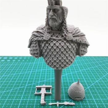 1/10 Resina busto modelo de kit de história antiga jogo de filme rei Salahuddin 2