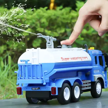 1:16 Tamanho Grande Garoto da Água da Cisterna de aspersão de Caminhão Meninos Presentes Brinquedos de Infância Educação de Brinquedo