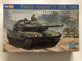 1:35 alemão Leopard 2A6 Tanque Principal de Batalha DIY de Plástico de Montagem do Modelo de Brinquedo 2