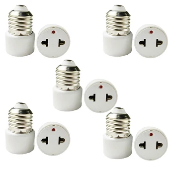 Fim 7 Pcs E14 para E27 CONDUZIU o Bulbo da Base de dados de Conversor Adaptador Tomada de Luz da Lâmpada \ Acessórios De Iluminação | Arquitetomais.com.br 11