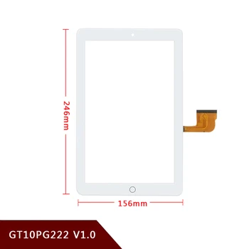 10.1 polegadas Para GT10PG222 V1.0 SLR Tablet Externo Capacitância Tela de Toque MID Exterior do Digitador do Painel de Vidro Substituição do Sensor