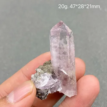 100% Natural Raro México Cruz de cabeça Dupla de cristal de ametista mineral amostra de Cristal de Quartzo de Cluster 2